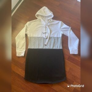 Color Block Sweater Dress